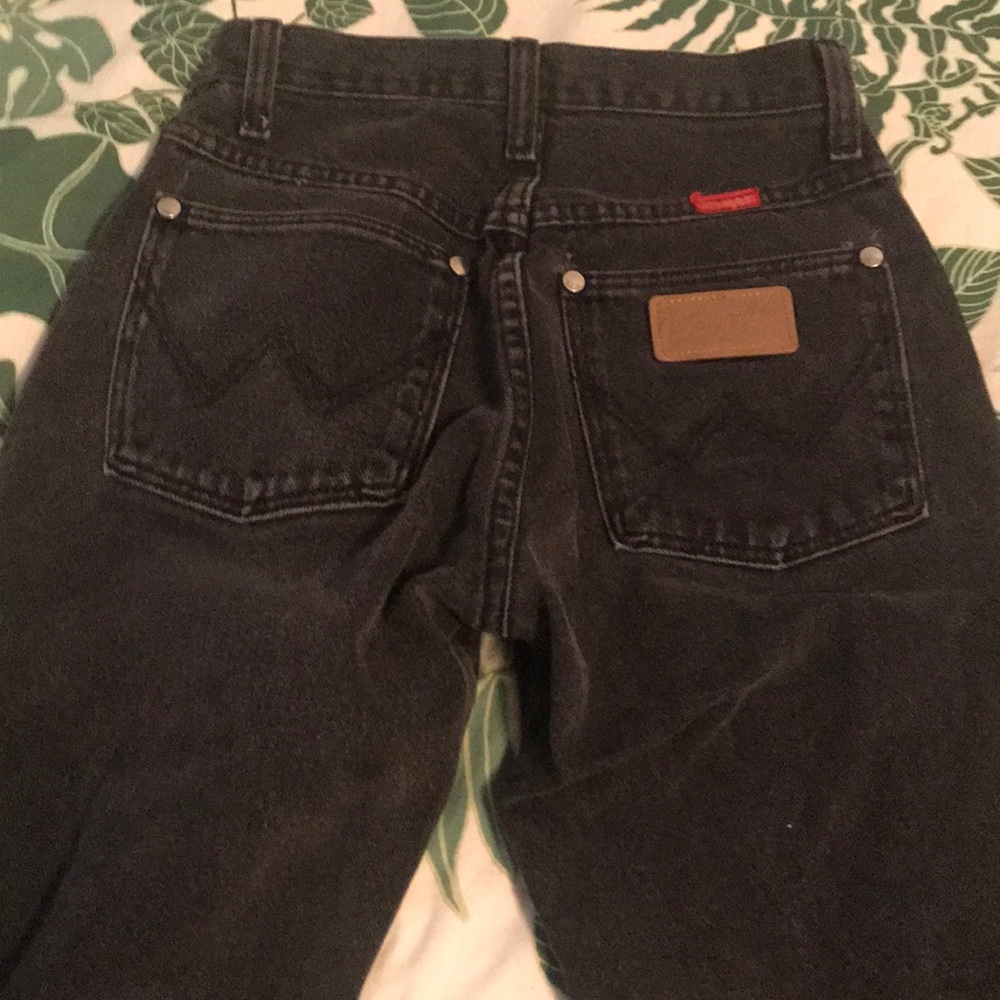 Wranglers size 1 frayed hem jeans